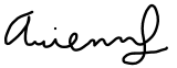 Arienne's signature